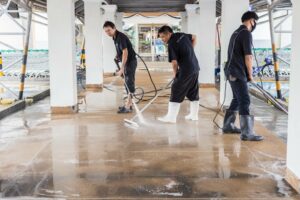 Nettoyage après travaux à Lyon