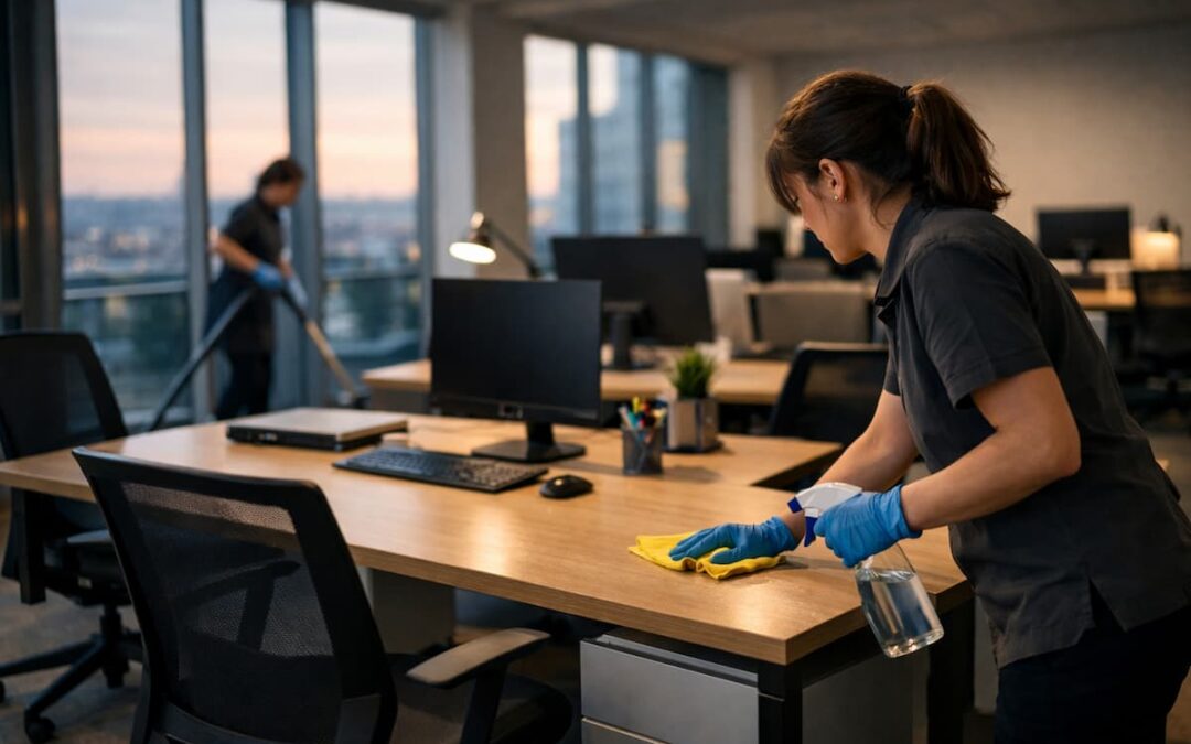 externaliser le nettoyage de vos bureaux à Lyon